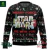 Star Wars Merry Force Be With You Ugly Christmas Sweater