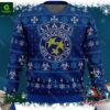 Stars Racoon City Police Resident Evil Logo Xmas Ugly Christmas Sweater