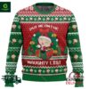 Stewie Family Guy Put Me on the Naughty List Ugly Christmas Sweater