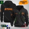 STIHL Personalized Quarter Zip Hoodie