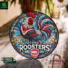 Sydney Roosters NRL Stained Glass Suncatcher