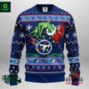 Tennessee Titans Grinch Ugly Christmas Sweater
