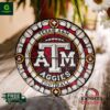Texas A&M Aggies Football NCAA Stained Glass Suncatcher