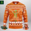 Texas Longhorns Funny Grinch Ugly Christmas Sweater