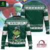 The Grinch Drunk Buffalo Trace Holy Shit Ugly Christmas Sweater