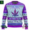 The Lit Tree Weed Christmas Ugly Sweater