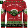 The Season To Be Jolly It Is Yoda Ugly Christmas Sweater