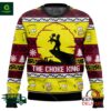 The Simpson Family The Choke King Ugly Christmas Sweater