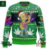The Simpsons Family Brat Chilling 420 Ugly Christmas Sweater