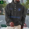 Toronto Maple Leafs Relaxed Button Neck Hoodie