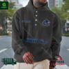 Vancouver Canucks Relaxed Button Neck Hoodie