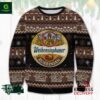 Weihenstephaner Korbinian Beer & Snowflake Holiday Ugly Christmas Sweater
