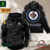 Winnipeg Jets NHL Personalized Vintage Multi Pocket Hoodie