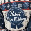 Pabst Blue Ribbon Beer Ugly Christmas Sweater