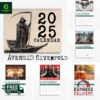 Avenged Sevenfold 2025 Wall Hanging Calendar