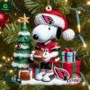 Arizona Cardinals NFL Snoopy Christmas Ornament