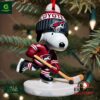Arizona Coyotes Hockey Snoopy Ornament