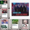Backstreet Boys 2 2025 Wall Hanging Calendar