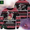 Atlanta Falcons NFL Merry Kissmyass Knit Pattern Ugly Sweater