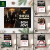 Bon Jovi Tour 2025 Wall Hanging Calendar