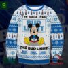 Bud Light Mickey I’m Here For The Bud Light Ugly Christmas Sweater