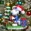 Buffalo Bills NFL Snoopy Christmas Ornament