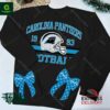 Carolina Panthers NFL Embroider Side Bow Sweatshirt