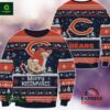 Chicago Bears NFL Merry Kissmyass Knit Pattern Ugly Sweater
