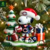 Chicago Bears NFL Snoopy Christmas Ornament
