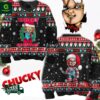 Chucky Christmas Knit Pattern Ugly Christmas Sweater