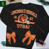 Cincinnati Bengals NFL Embroider Side Bow Sweatshirt