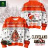 Cleveland Browns Family Ugly Christmas Sweater