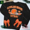 Cleveland Browns NFL Embroider Side Bow Sweatshirt