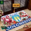 Colchester United Personalized Christmas Carpet