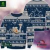 Dallas Cowboys NFL Merry Kissmyass Knit Pattern Ugly Sweater