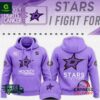 Dallas Stars Hockey Fights Cancer Unisex Hoodie