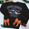 Denver Broncos NFL Embroider Side Bow Sweatshirt