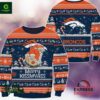 Denver Broncos NFL Merry Kissmyass Knit Pattern Ugly Sweater