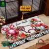 Derby County Personalized Christmas Carpet