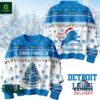 Detroit Lions Family Ugly Christmas Sweater