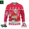 Dirty Santa Red and White Ugly Christmas Sweater