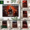 Disturbed Tour 2025 Wall Hanging Calendar