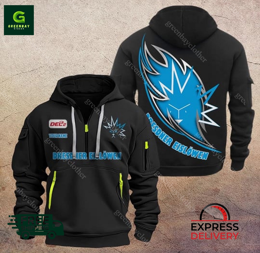 Dresdner Eislowen Custom Name New Heavy Hoodie Dresdner Eislowen Custom Name New Heavy Hoodie