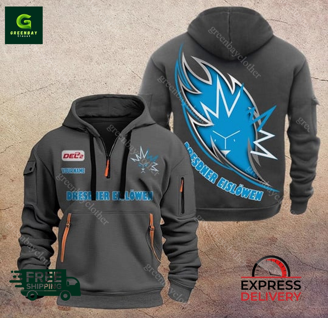Dresdner Eislowen Custom Name New Heavy Hoodie Dresdner Eislowen Custom Name New Heavy Hoodie