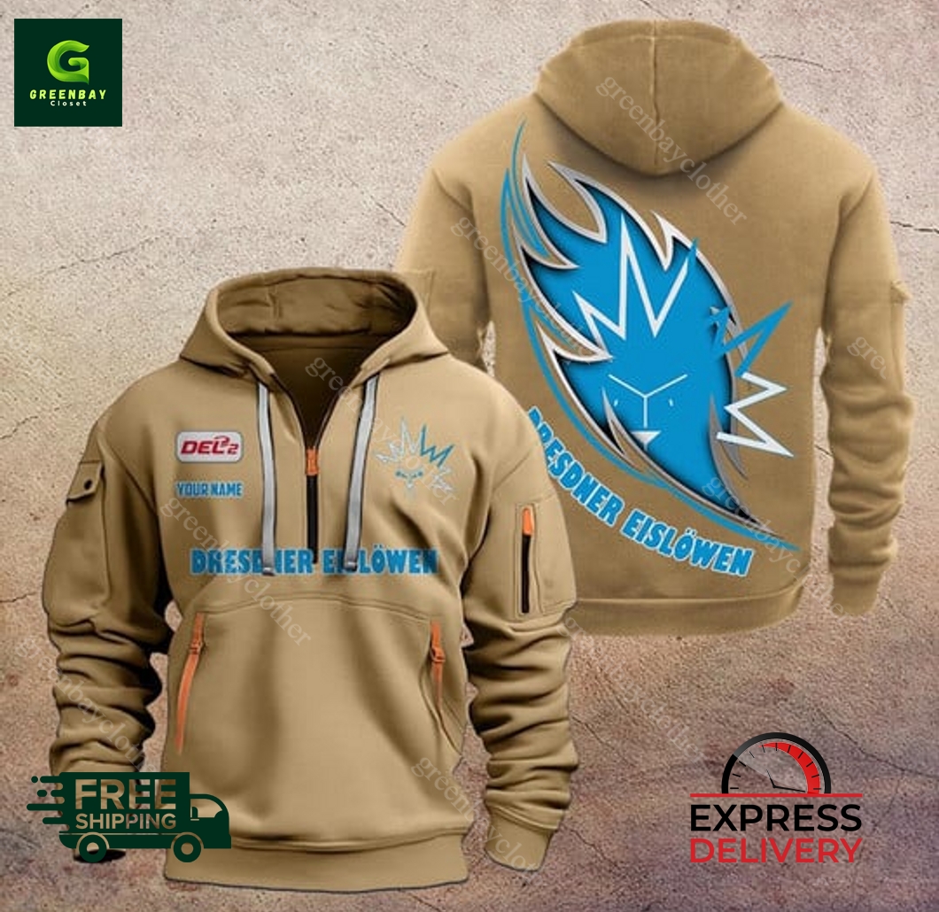 Dresdner Eislowen Custom Name New Heavy Hoodie Dresdner Eislowen Custom Name New Heavy Hoodie