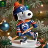 Edmonton Oilers Hockey Snoopy Ornament