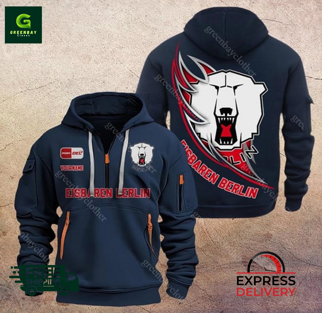 Eisbaren Berlin Custom Name New Heavy Hoodie Eisbaren Berlin Custom Name New Heavy Hoodie