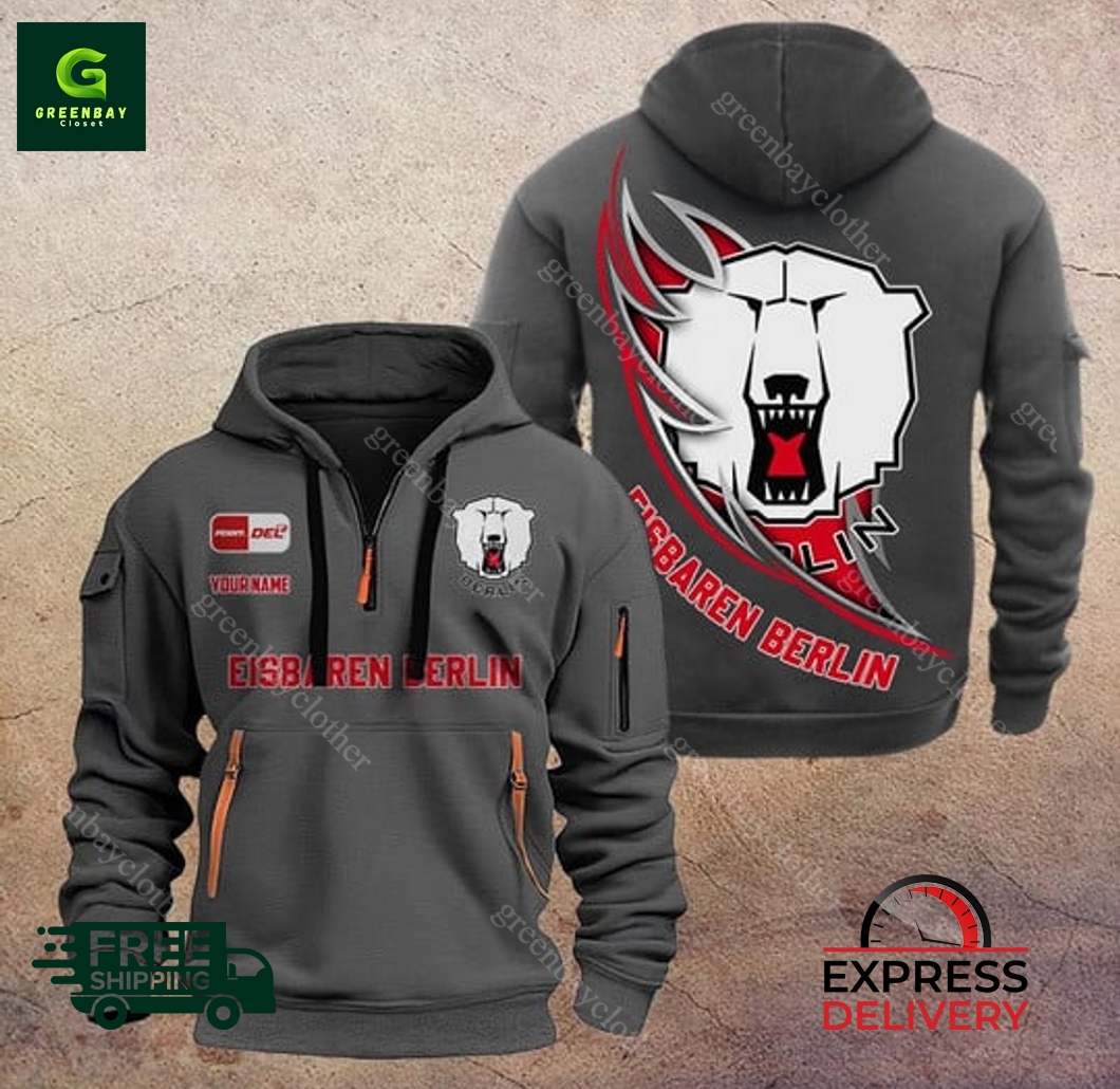 Eisbaren Berlin Custom Name New Heavy Hoodie Eisbaren Berlin Custom Name New Heavy Hoodie