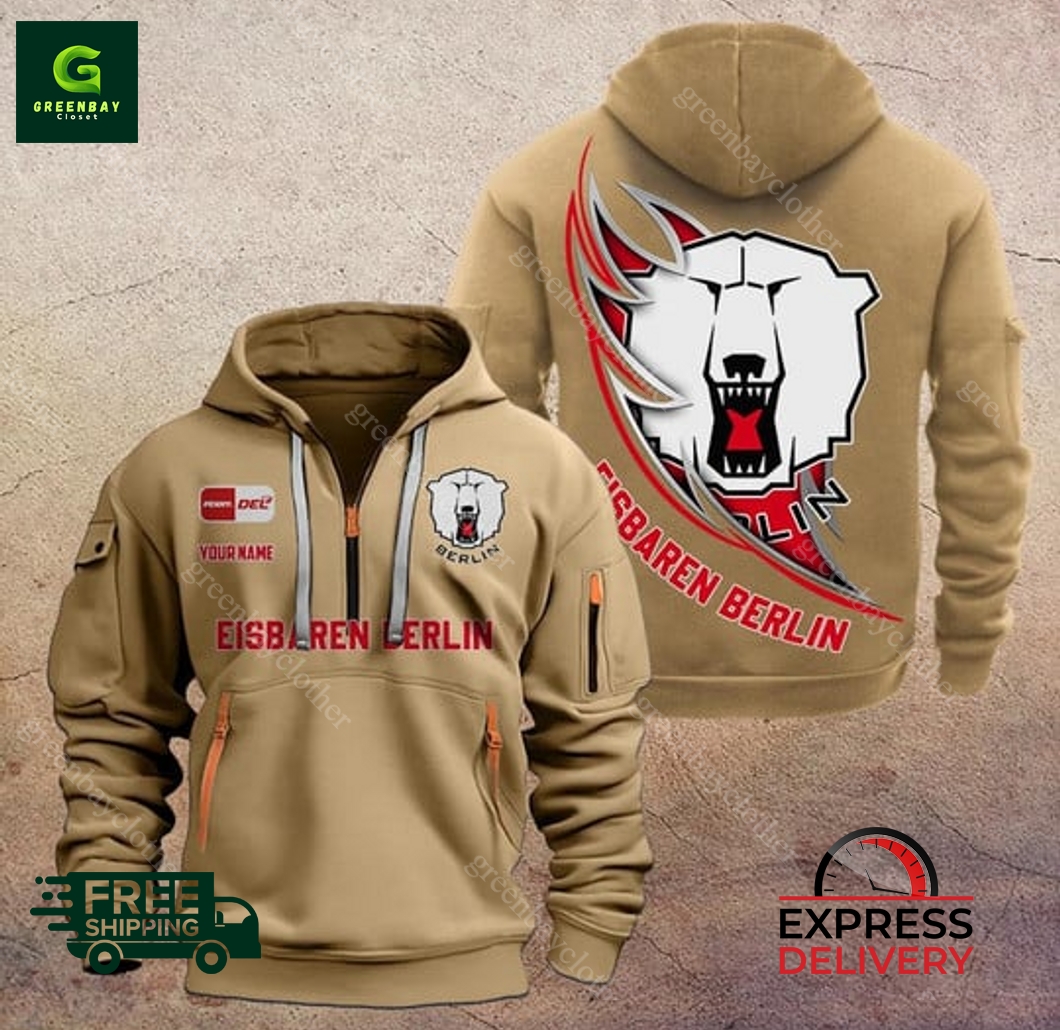 Eisbaren Berlin Custom Name New Heavy Hoodie Eisbaren Berlin Custom Name New Heavy Hoodie