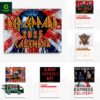 Def Leppard 2 2025 Wall Hanging Calendar